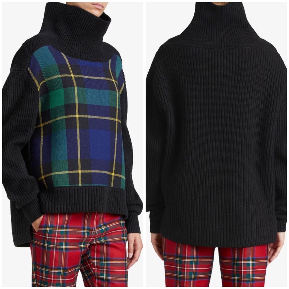 Burberry Fiora Turtleneck Wool Cashmere Sweater